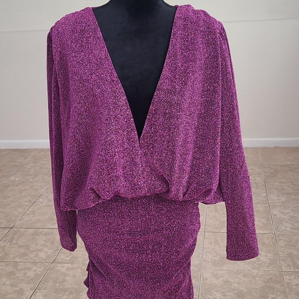 Purple dress